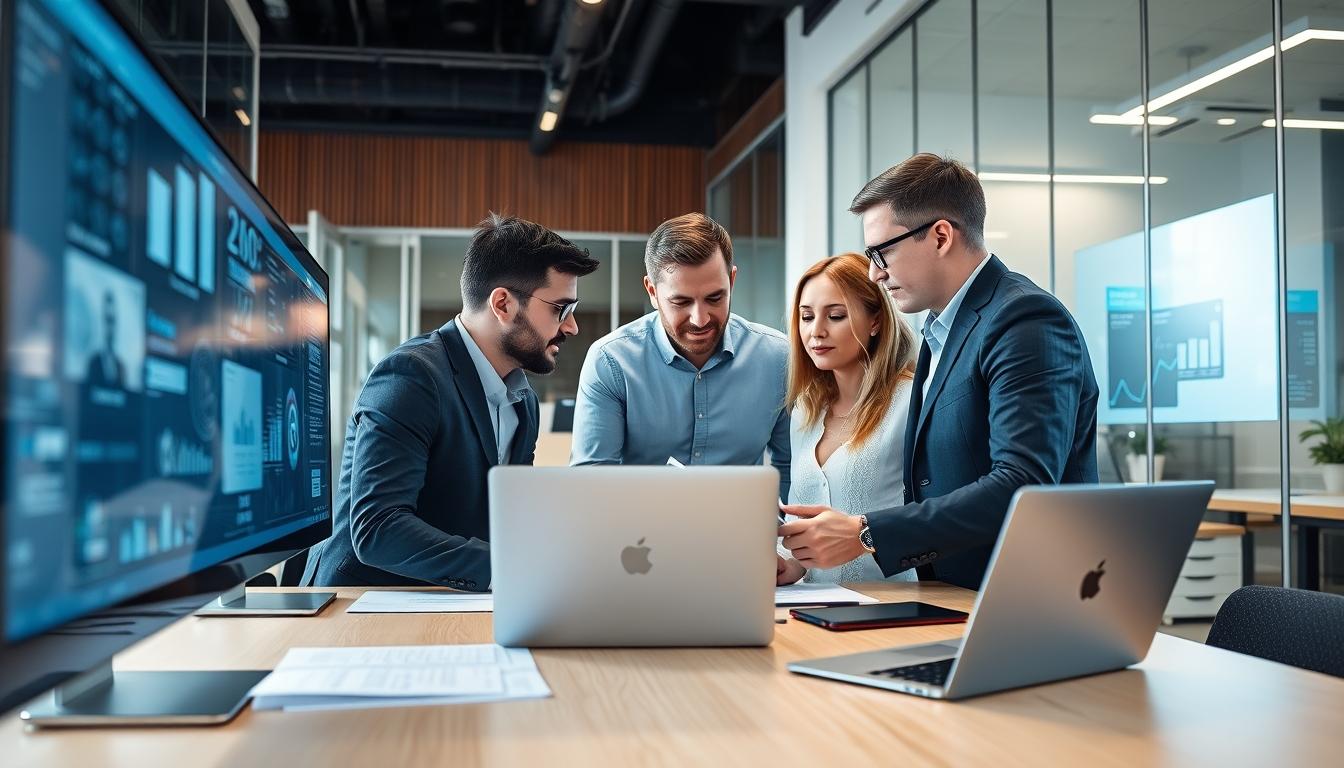 Business growth supported by software development