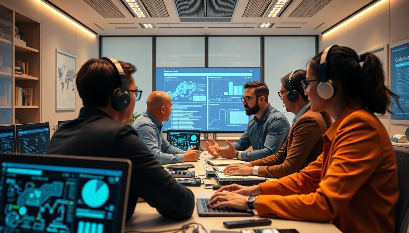 Business software planning session